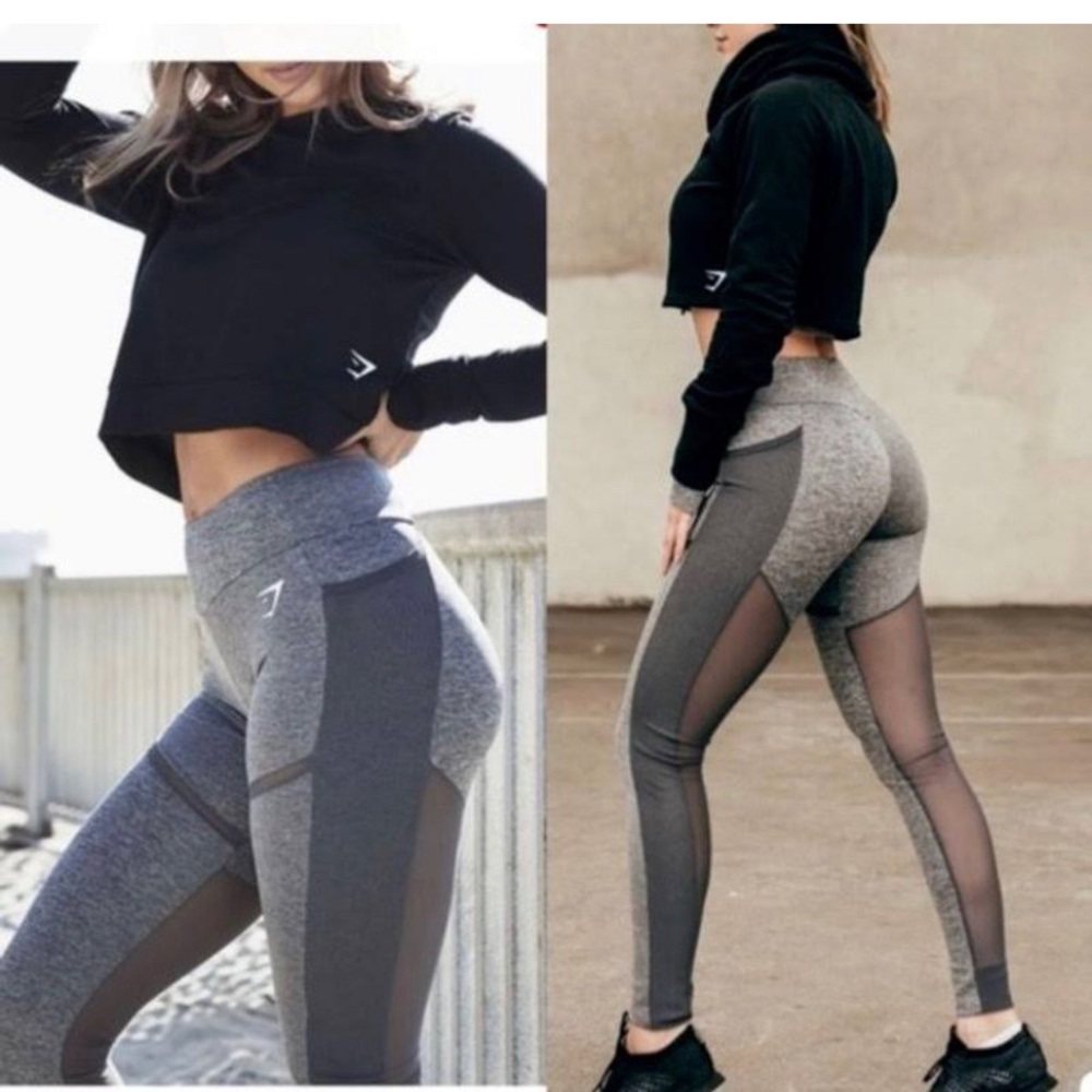 Gym shark leggings S size